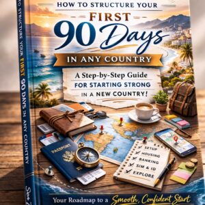how to structure your first 90 days in any country!